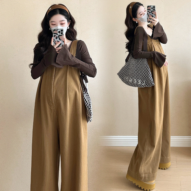 Trudnički hlače kostim, jednobojni, dugi rukavi, poliester-elastan smjesa (70–80% poliester, manje od 30% elastana), proljeće 2025