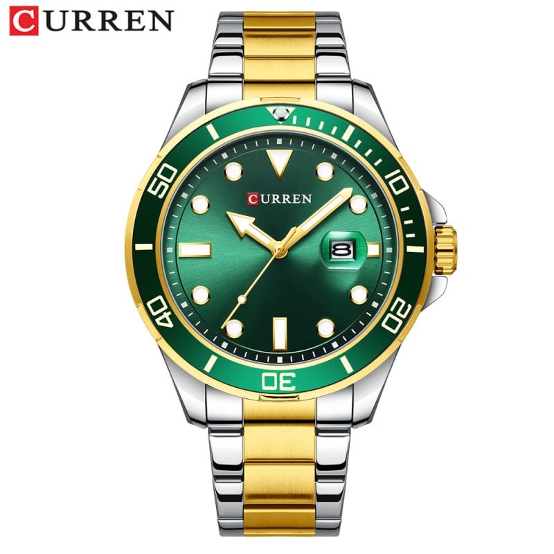 Muški sat Curren 8388 s kalendarom, kvarcni mehanizam Miyota/Seiko PC32, vodootpornost 30m, kućište od legure