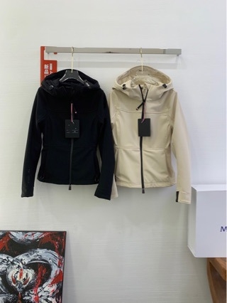 Ženska fleece windbreaker jakna s kapuljom, strukiranje, panelni detalji, korejski stil