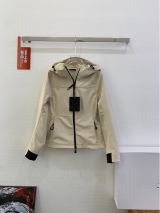 Ženska fleece windbreaker jakna s kapuljom, strukiranje, panelni detalji, korejski stil
