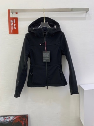 Ženska fleece windbreaker jakna s kapuljom, strukiranje, panelni detalji, korejski stil