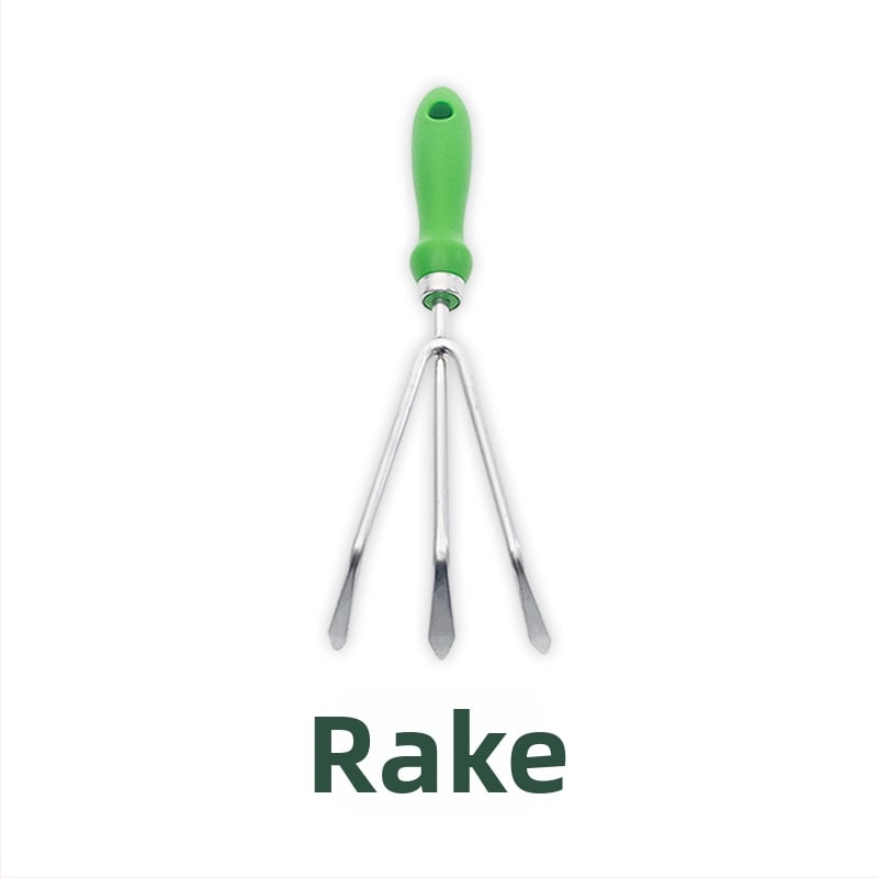 Комплект градински инструменти от неръждаема стомана, 5 части | PP + неръждаема стомана + Oxford плат | за градина и плаж