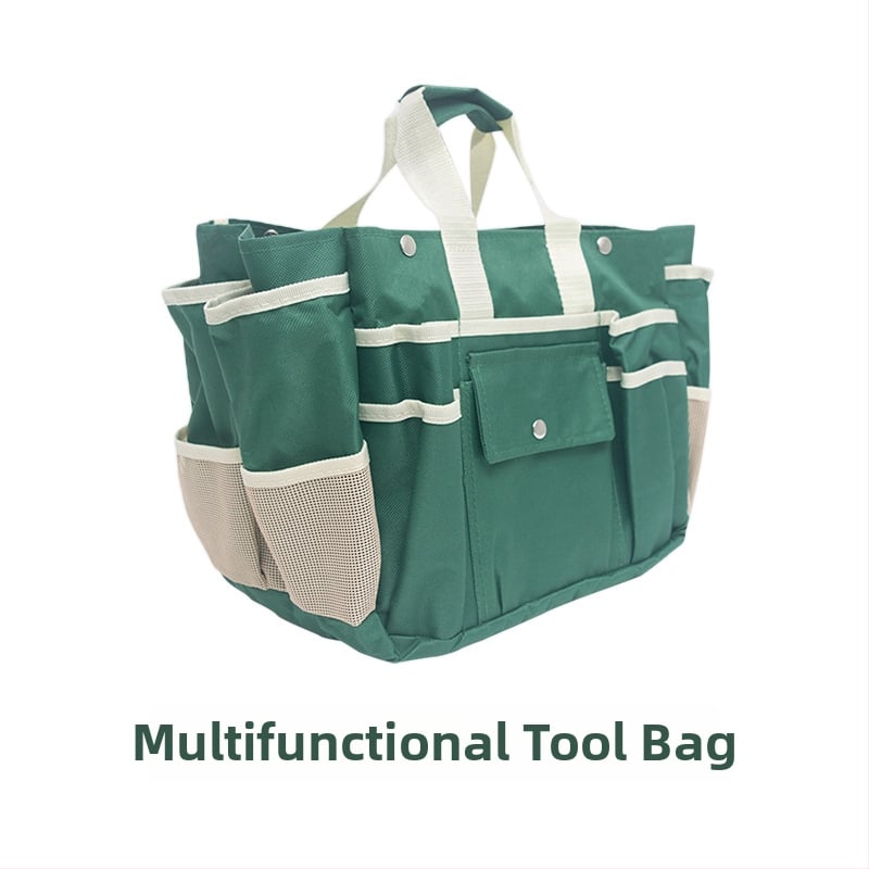 Комплект градински инструменти от неръждаема стомана, 5 части | PP + неръждаема стомана + Oxford плат | за градина и плаж