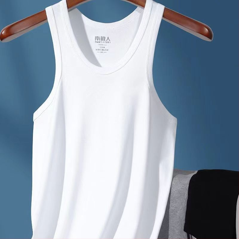 Vīriešu kokvilnas Y-formas veste vasarai, 100% kokvilna, elpojošs, plāns audums, zems apkaklis