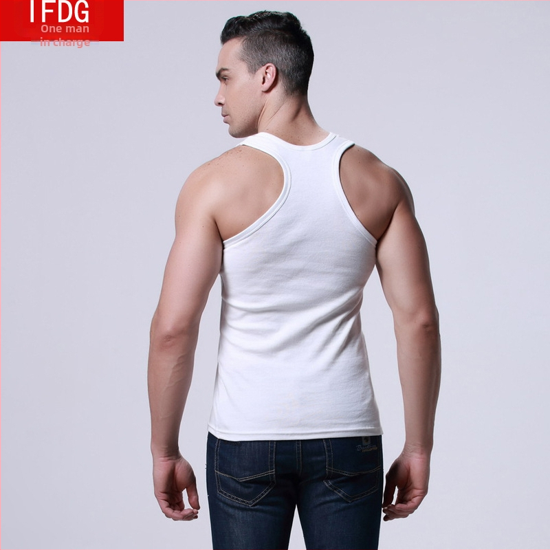 I formas veste, 100% kokvilna, Slim Fit, apaļš kakla izgriezums, vasara