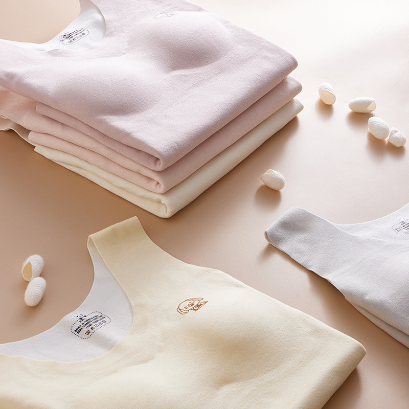 Vestă termică pentru fete adolescente, căptușită cu fleece, dublu strat, guler rotund, pulover, poliester