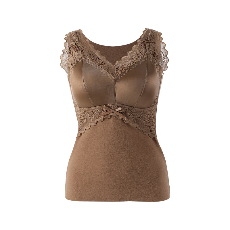 Moteriška terminė liemenė All-in-One su krūtinės pagalvėle, velūrinio fliso įdėklas, poliesteris 251–300 g/m²