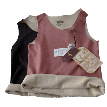 Terminė liemenė | Šildymas, Unisex, Apvali kaklo, Vienos spalvos poliesterio-spandex audinys, Stora, Vienos sluoksnio