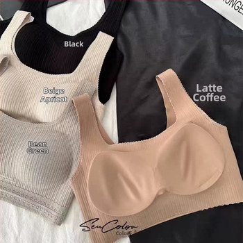 Najlon grudnjak u stilu prsluka, 3/4 šalice, tanko oblikovana, prozračan, udoban