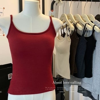 Női melegítő felső beépített kosaras melltartóval és párnával, kerek nyakú, egyrétegű, akril rost 70–80%, közepes súlyú 181–200 g/m²