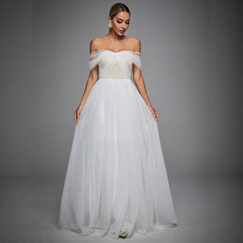 Egyvállas ujjatlan estélyi ruha, A‑vonalú, hosszú, középmagas derékkal, poliészter 95%+, nyár 2024, vállalati rendezvényre