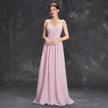 Estélyi ruha A-vonalú, ujjatlan, hímzett poliészter anyag