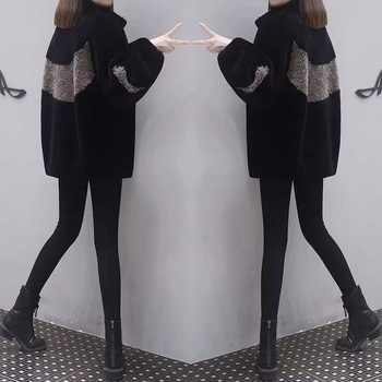 Γυναικείο fleece μπουφάν με φερμουάρ, polo γιακά, μακριά μανίκια, άνετη γραμμή; ύφασμα πολυεστέρα-ελαστάν.