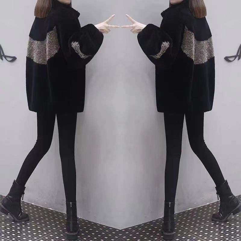 Γυναικείο fleece μπουφάν με φερμουάρ, polo γιακά, μακριά μανίκια, άνετη γραμμή; ύφασμα πολυεστέρα-ελαστάν.