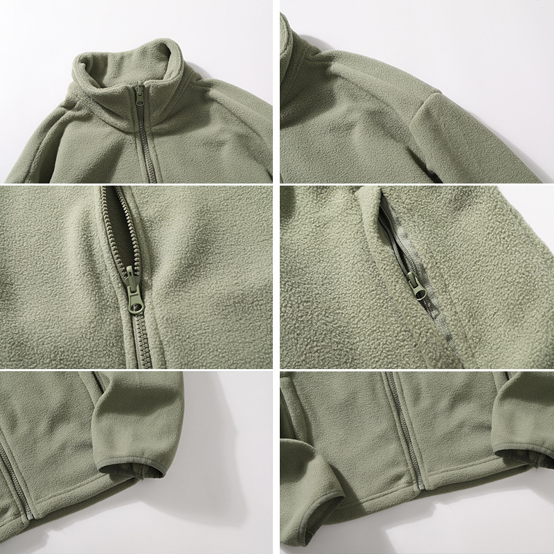 Καρντάγκιν φλις φούτερ, 100% πολυεστέρας, εκτύπωση λογότυπου, πλαϊνές τσέπες, άνοιξη και φθινόπωρο