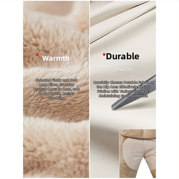 Ziemas universālais unisex komplekts ar fleece jaku un biksēm ar rāvējslēdzēju, viegls, divpusēja velūra iekšpuse