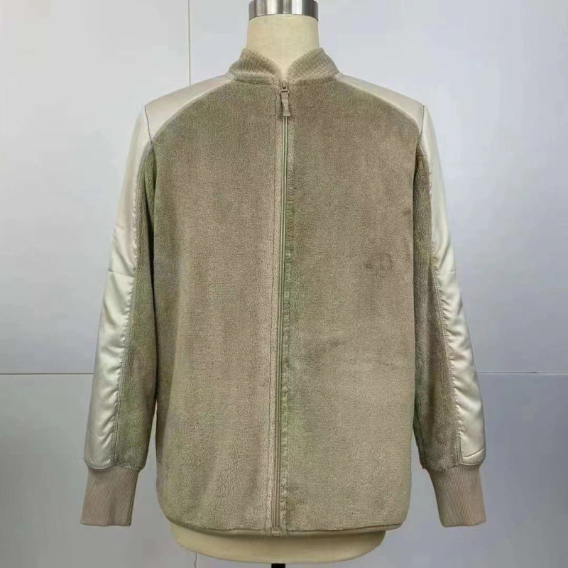 Ziemas flisa komplekts: flisa džemperis un flisa bikses, pūkains materiāls, divpusēja oderējums, noņemams, bez kapuces, universāls (Pildījums: 80)