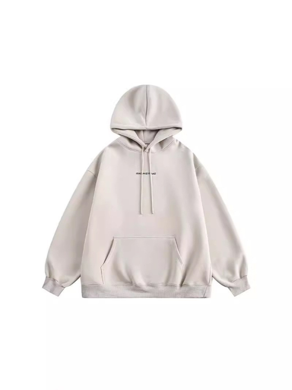 Američki retro hoodie s kapuljom, print, unutarnja fleec podstava, udoban široki kroj, zima 2025, streetwear