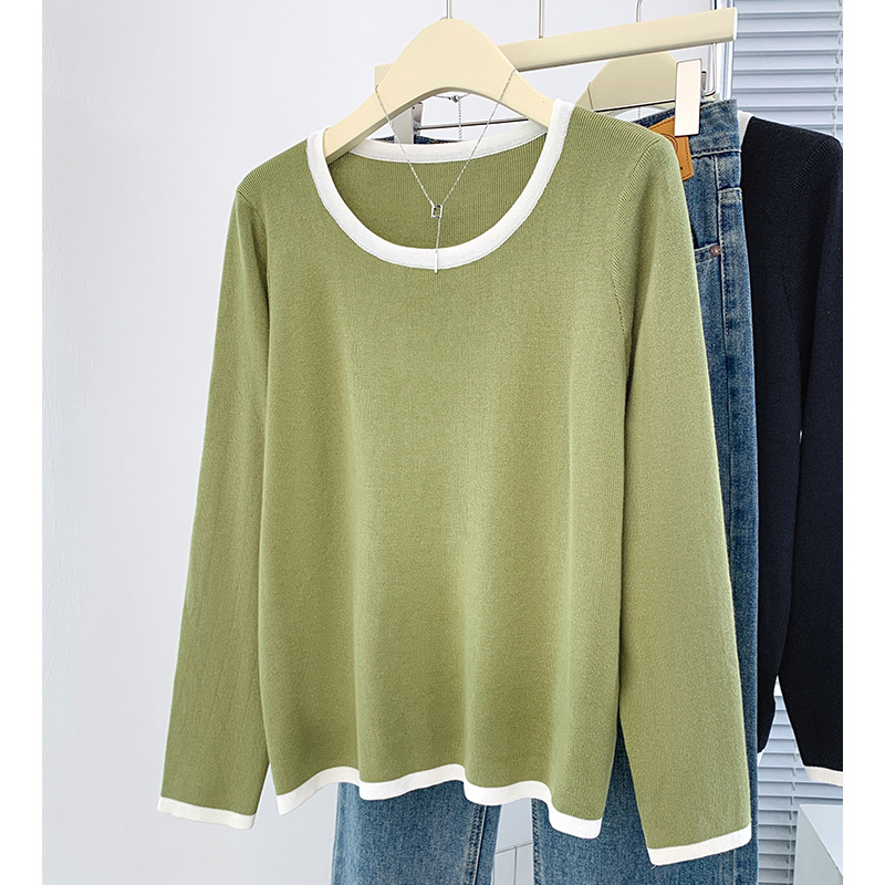 Pulover tricotat pentru mărime plus, cu glugă, din fibre de viscose, guler rotund, mâneci lungi, grosime medie, toamnă-iarnă 2025