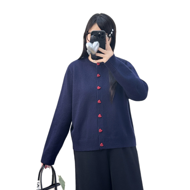 Moteriškas megztas kardiganas - rudens–žiemos 2025, poliesteris 90–95%, megztas audinys, ilgos rankovės