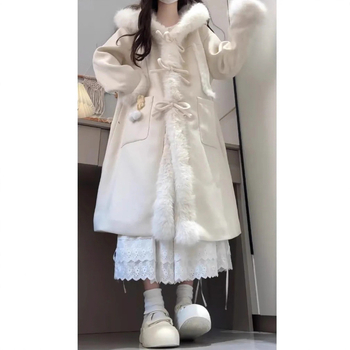 Sieviešu kapuces jaka ar paneļu dizainu, poliesteris 95%+, vidēja garuma, garas piedurknes