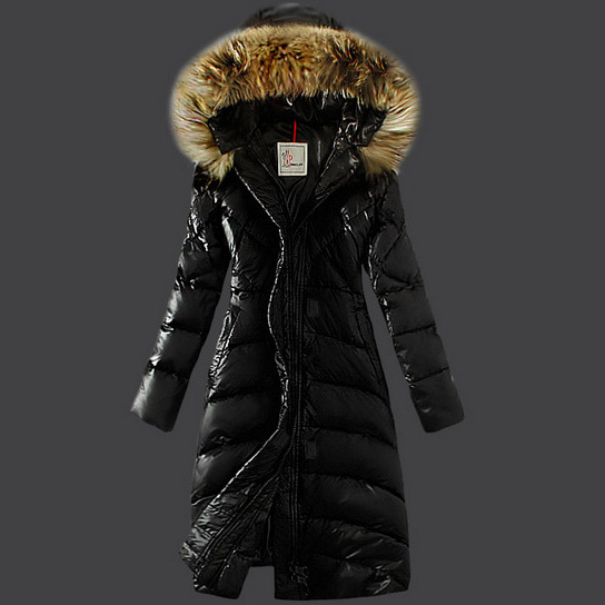 Дамско палто с полиестер-памучен пълнеж, удължен модел, със стояща яка и свалящ се изкуствен косъм на яка, дълги ръкави