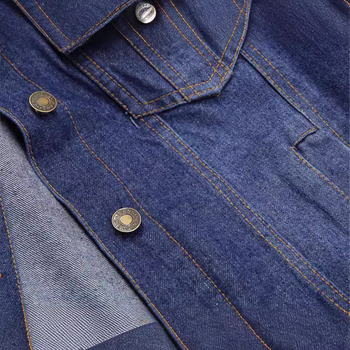 Palton scurt de femei din bumbac, culoare solidă, lungime 50–65 cm, mâneci lungi, guler rever