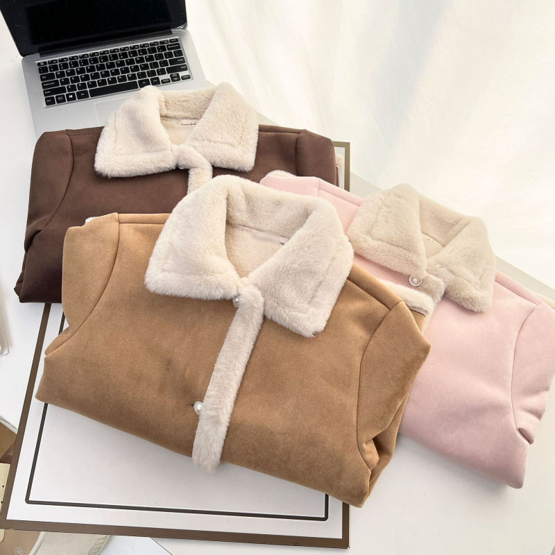 Palton damă din poliester, 90–95% conținut poliester, stil urban elegant, mâneci lungi, Iarnă 2024