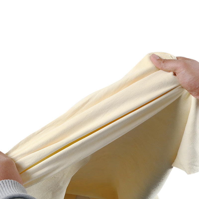 Кърпа за почистване на кола – замша от овча кожа (Материал: Овча кожа; Тип: Кърпа за почистване на кола; Име: Кърпа за избърсване със замша)