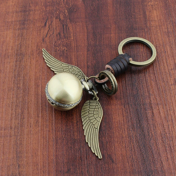 Ümmargune võtmehoidja kellaga, ripptangiga (Segamaterjal, Retro stiil)