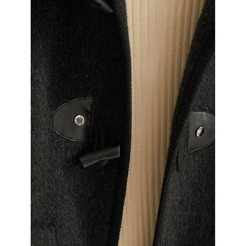 Sieviešu chenille kapucēta jaka ar brīvu piegriezumu, kažokādas apkakle, 3/4 garuma piedurknes, galvenais materiāls: elastāns, īss garums 40–50 cm, Ziemas 2025