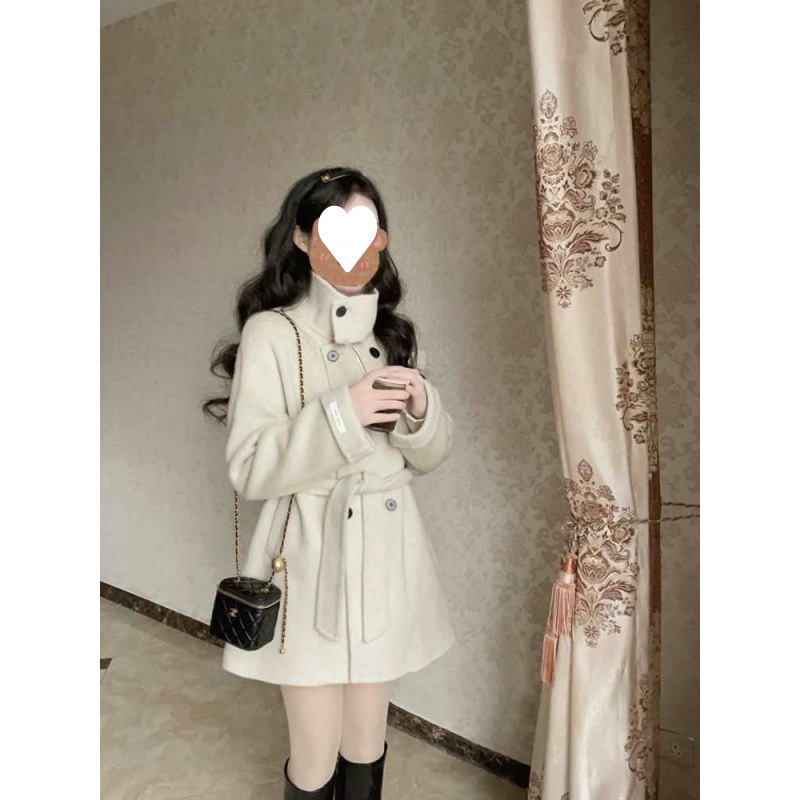 Sievietes chenille jaka ar šallīgo apkakli, garums 40–50 cm, 3/4 piedurknes, Spandex ≤ 30%