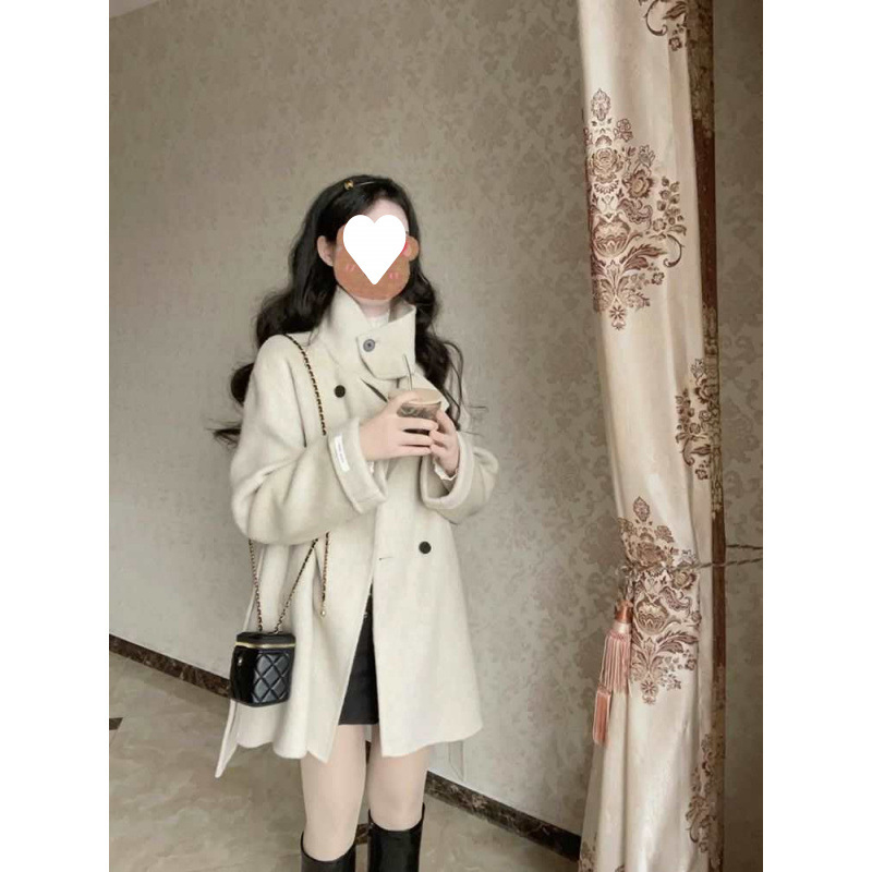 Sievietes chenille jaka ar šallīgo apkakli, garums 40–50 cm, 3/4 piedurknes, Spandex ≤ 30%