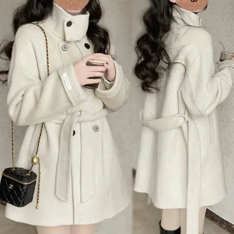 Sievietes chenille jaka ar šallīgo apkakli, garums 40–50 cm, 3/4 piedurknes, Spandex ≤ 30%