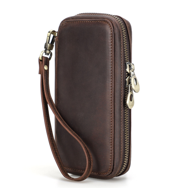 Vintage Crazy Horse odinės kišeninio laikrodžio dėžutė saugojimui, rankų darbo, dviejų dalių kelioninis rinkinys; Prekė: CONTACTS FAMILY; Pakuotė: 1 vnt; Spausdintas logotipas: Taip; Personalizavimas: Taip; Licencijuota privatų etiketė: Taip