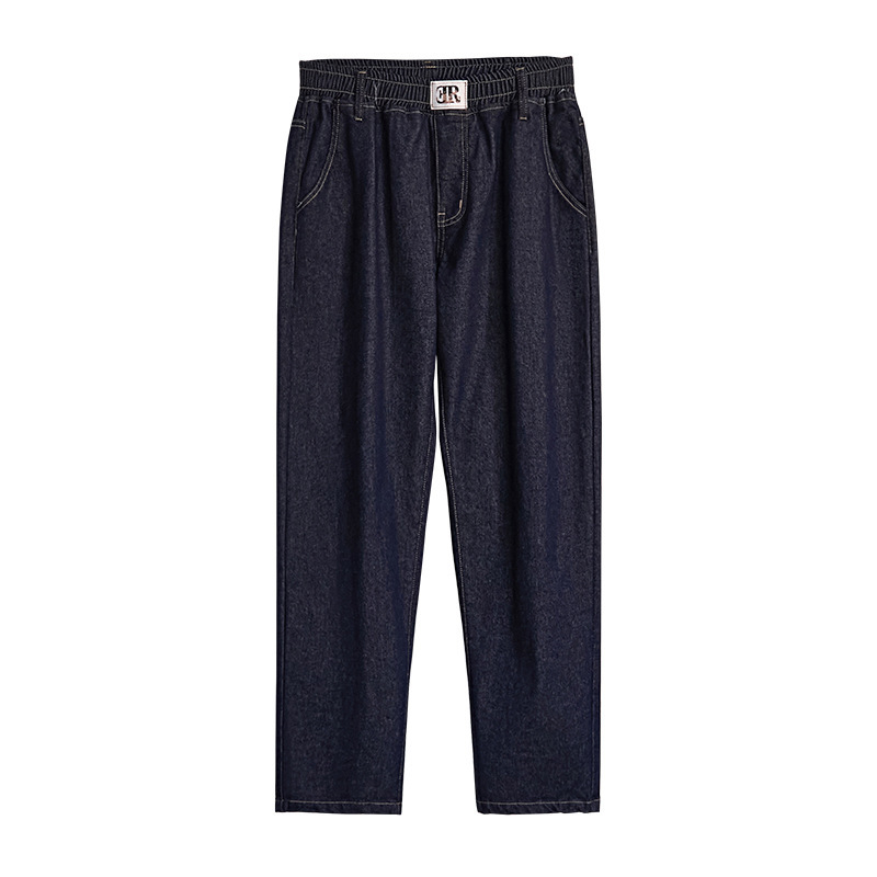 Plus izmēra džinsi ar augstu vidukli, šaursilts piegriezums, ikdienas elegantais pilsētas stils, mikroelastība, 50–70% kokvilna