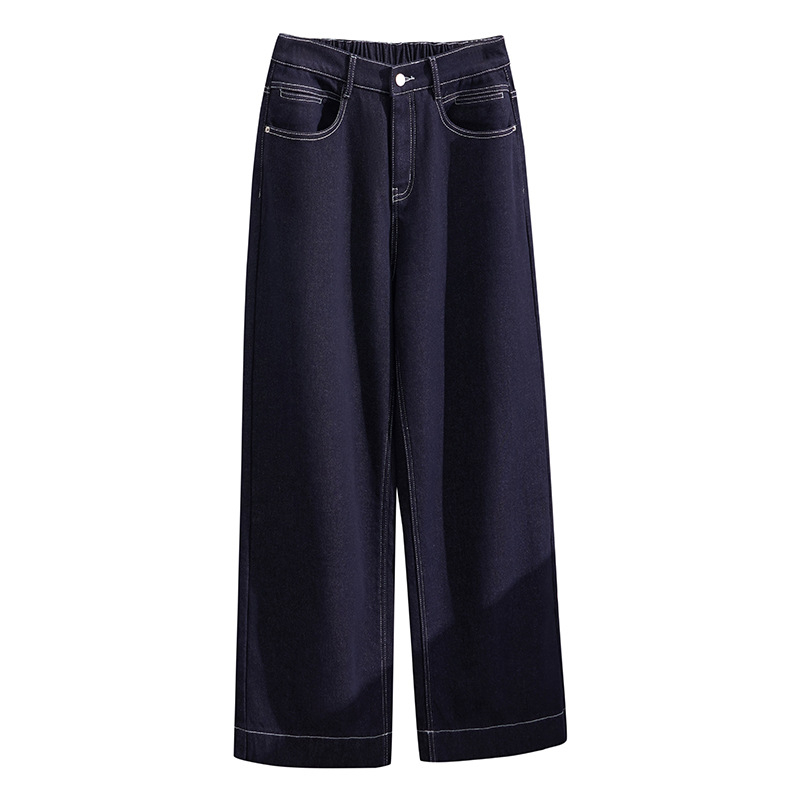 Kokvilnas džinsi ar flīsa oderi, taisns piegriezums, kauboju stils, ziema 2025, zīmols Fat Rhyme Beauty Show