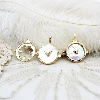 Accesorii DIY pentru bijuterii — cupru, placare electrolitică, lansare iarnă 2022, stil lux ușor (Material: Cupru; Tehnologie: Plăcarea electrolitică; Stil: Lux ușor; An/Sezon: Iarna 2022)