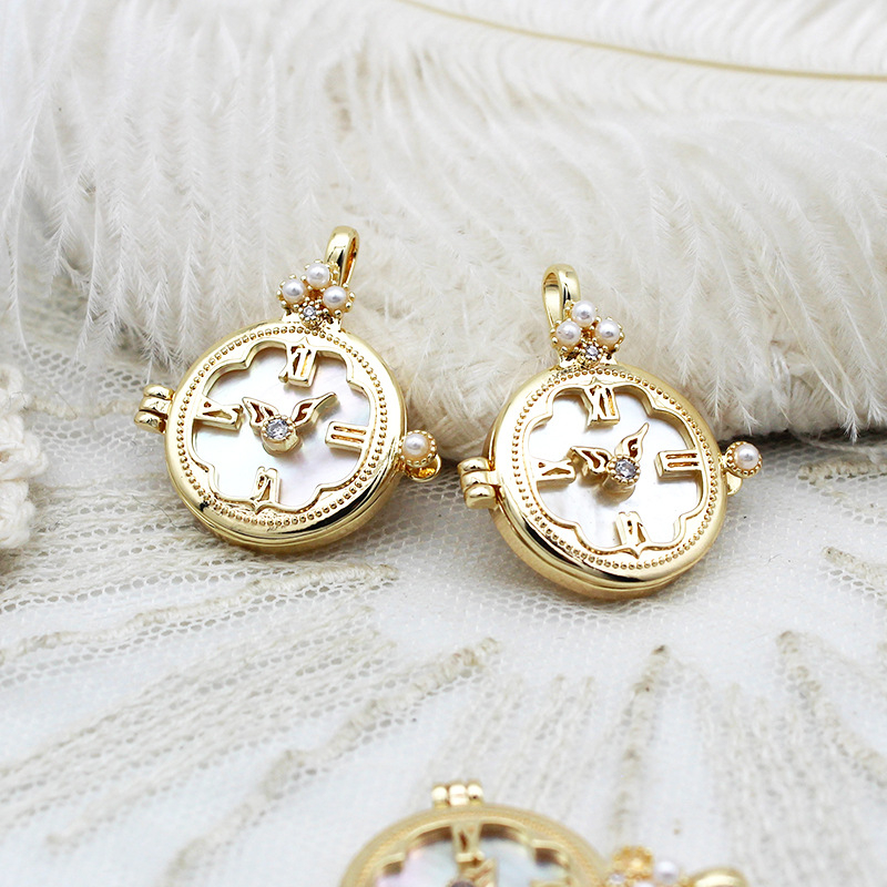 Accesorii DIY pentru bijuterii — cupru, placare electrolitică, lansare iarnă 2022, stil lux ușor (Material: Cupru; Tehnologie: Plăcarea electrolitică; Stil: Lux ușor; An/Sezon: Iarna 2022)