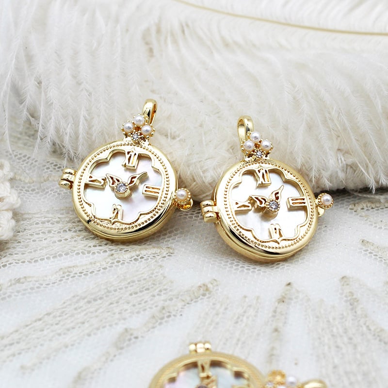 Accesorii DIY pentru bijuterii — cupru, placare electrolitică, lansare iarnă 2022, stil lux ușor (Material: Cupru; Tehnologie: Plăcarea electrolitică; Stil: Lux ușor; An/Sezon: Iarna 2022)