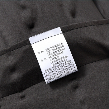 Pánska vesta z peria, V-krk, hrubá izolácia, výplň z bieleho kačacieho peria, vrecká na zips