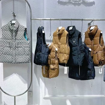 Γυναικείο γιλέκο, στρογγυλή λαιμόκοψη, φθινοπωρινό 2025, 95%+ πολυεστέρας, σπάντεξ έως 30%