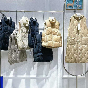 Γυναικείο γιλέκο, στρογγυλή λαιμόκοψη, φθινοπωρινό 2025, 95%+ πολυεστέρας, σπάντεξ έως 30%