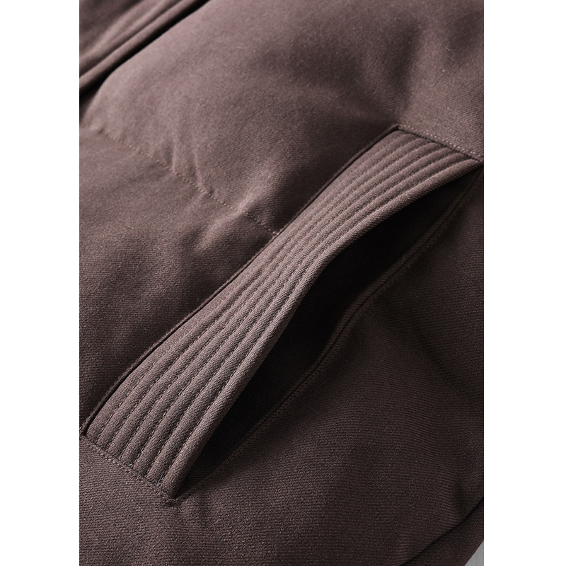 Vestă de damă cu glugă, fără mâneci, din lână, umplutură puf de rață 86–90%, lungime regulată 50–65 cm, iarnă 2025, stil urban elegant