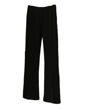 Pantaloni largi corduroy, talie înaltă, primăvara 2024, casual micro-flare