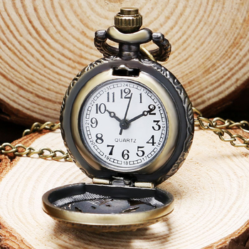 Ceas de buzunar cu mișcare quartz SL68, timp mondial, carcasă din aliaj, coroană spirală (mișcare quartz SL68, timp mondial, carcasă din aliaj, grosime 9 mm, coroană spirală)