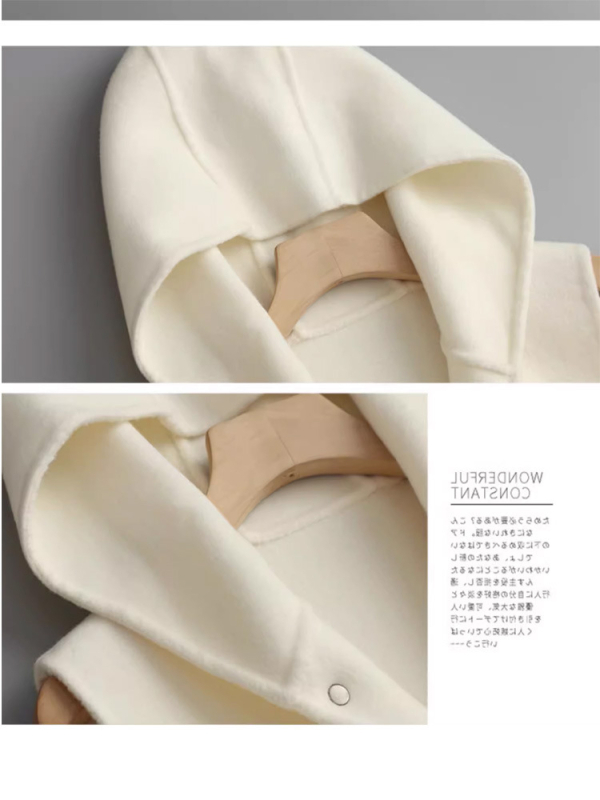 Γυναικείο γιλέκο χωρίς μανίκια με κουκούλα, διπλής όψεως, ύφασμα πολυεστέρα, γέμισμα πολυεστέρα-βαμβάκι, ρετρό στυλ