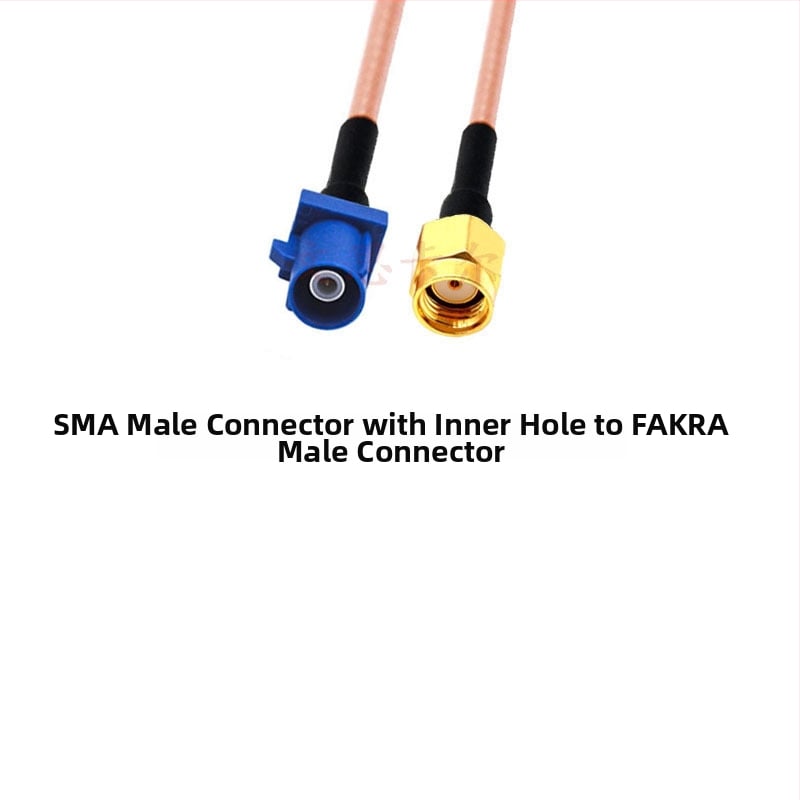 GPS antenos RG316 prailginimo kabelis, Fakra į SMA, 0–6 GHz, 50 Ω, SWR ≤ 1, Našumas 10