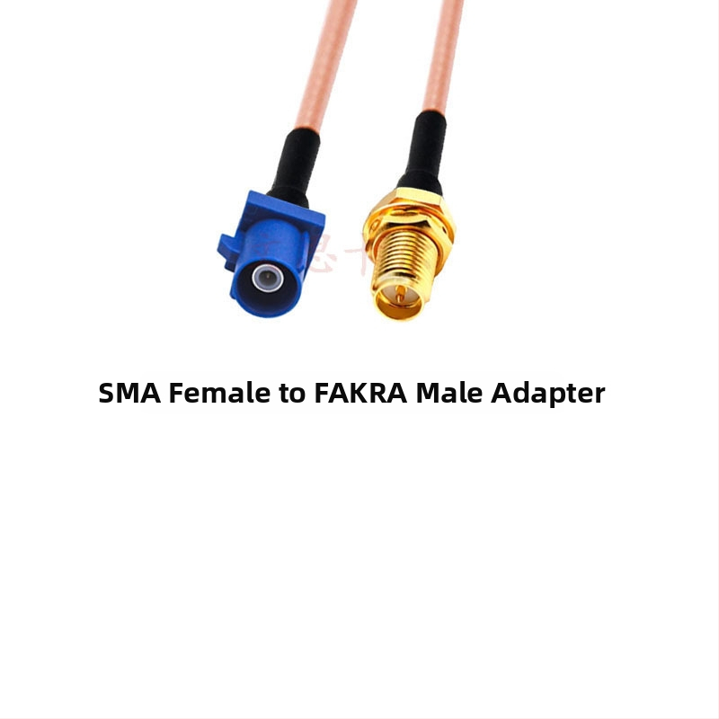 GPS antenos RG316 prailginimo kabelis, Fakra į SMA, 0–6 GHz, 50 Ω, SWR ≤ 1, Našumas 10