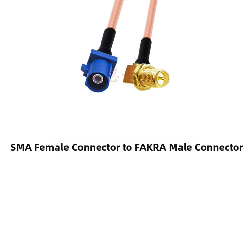 GPS antenos RG316 prailginimo kabelis, Fakra į SMA, 0–6 GHz, 50 Ω, SWR ≤ 1, Našumas 10